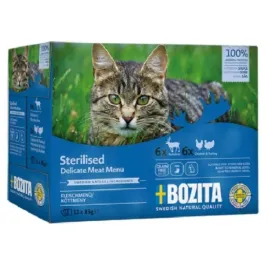 mokra-karma-dla-kota-bozita-sterilised-indyk-kurczak-renifer-sos-12x85g