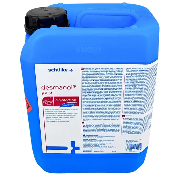 DESMANOL PURE Płyn do dezynfekcji rąk 5l Schulke