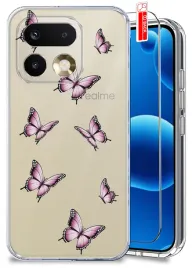 etui-do-realme-16-pro-wzory-wiosenne-wiosna-kwiaty-clear-case-szklo