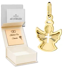 zloty-aniolek-585-diamentowany-z-krzyzykiem-komunia-chrzest