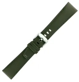 wodoodporny-zielony-pasek-do-zegarka-22-mm-morellato-ciemnozielony-22mm