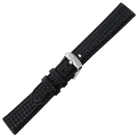 czarny-pasek-do-zegarka-morellato-carbon-22-mm-wodoodporny-karbonowy-22mm
