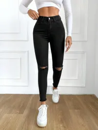 lc25112-shein-petite-spodnie-jeansy-rurki-wysoki-stan-17-xs
