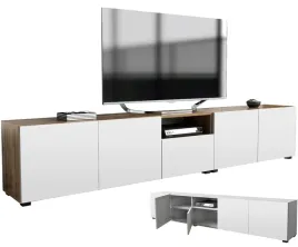 szafka-rtv-pod-telewizor-250-250cm-dab-wotan-bialy-mat-stojaca-lub-wiszaca
