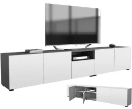 szafka-rtv-pod-telewizor-250-250cm-szary-bialy-mat-stojaca-lub-wiszaca