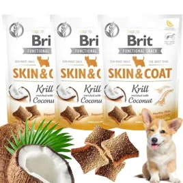3x-brit-care-dog-functional-snack-skinandcoat-krill-150g