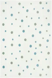 dywan-dzieciecy-lima-9581a-cream-blue-kropki-niebieski-zielony-krem