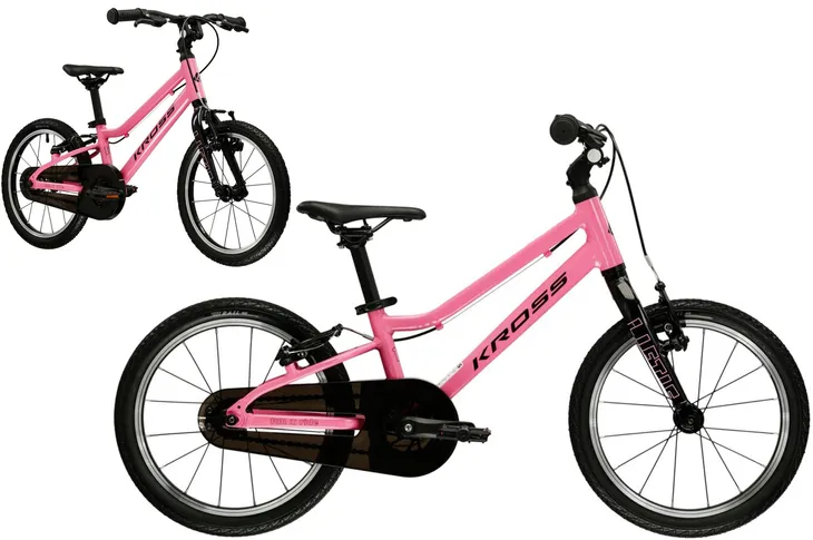 Rower dziecięcy 16" KROSS LIFTIE różowy - czarny R26