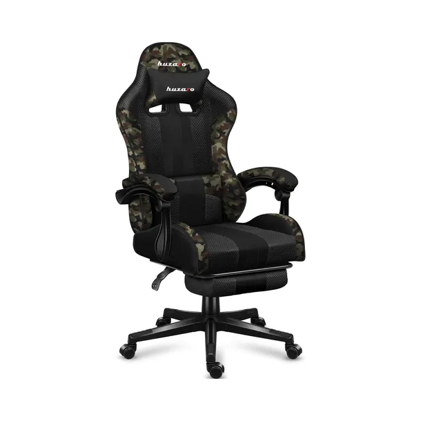 Huzaro Force 4.7 Camo Mesh Gamingowy  do 140kg Tkanina Camo