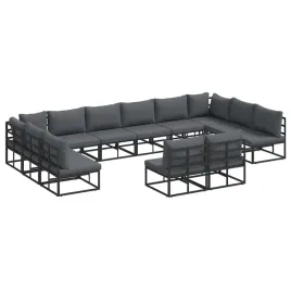 zestaw-sof-na-ogrod-z-poduszka-12-szt-czarny-aluminium