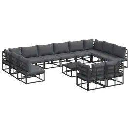 zestaw-sof-na-ogrod-z-poduszka-13-szt-czarny-aluminium