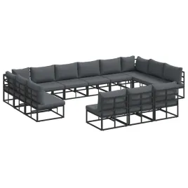zestaw-sof-na-ogrod-z-poduszka-13-szt-czarny-aluminium