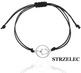 srebrna-bransoletka-sznurkowa-strzelec-znak-zodiaku-srebro925-dowolny-kolor