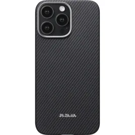 pitaka-magez-case-6-600d-for-iphone-16-pro-black-grey-twill