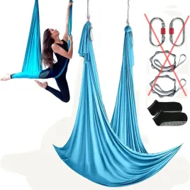 hamak-do-jogi-5-x-28-m-vevor-aerial-yoga-niebieski-1000-kg-max