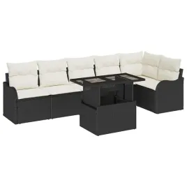 zestaw-sof-na-ogrod-z-poduszka-7-szt-czarny-rattan-poli