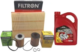 filtron-zestaw-filtrow-olej-5w30-syntetyk-do-opel-astra-ii-g-1-7-di-dti