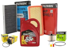 5l-olej-5w30-qualitium-5w30-zestaw-filtrow-peugeot-407-2-0hdi-136-140k