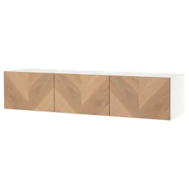 ikea-besta-lawa-tv-z-drzwiami-bialy-hedeviken-okl-debowa-180x42x38-cm