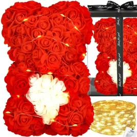 mis-z-platkow-roz-czerwony-z-sercem-22-cm-rose-bear-z-lampkami-led-bialy-c