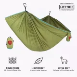 hamak-grand-trunk-trunktech-double-green-stan-nowy