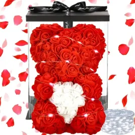 mis-z-platkow-roz-czerwony-z-sercem-22-cm-rose-bear-z-lampkami-led-bialy-z