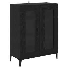 bufet-czarny-dab-695-x-34-x-90-cm-drewno-inzynieryjne-i-zelazo