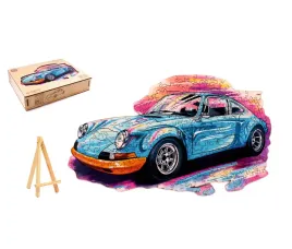 puzzle-drewniane-duze-260-elementow-sportowy-samochod-w-drewnianym-pudelku