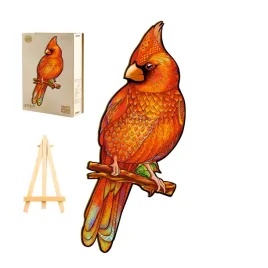 puzzle-drewniane-duze-233elementy-kardynal-szkarlatny-drewniane-pudelko