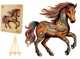 puzzle-drewniane-duze-220-elementow-galopujacy-kon-w-drewnianym-pudelku