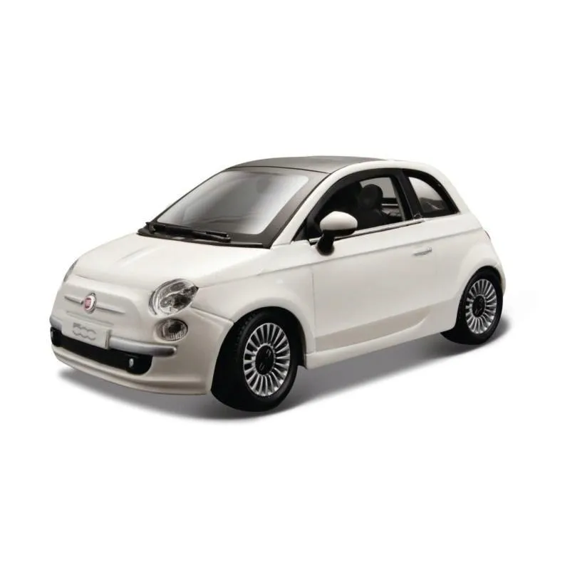 fiat-500-white-1-24-bburago