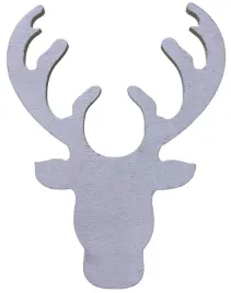 glowa-renifera-drewniana-zawieszka-biala