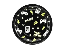 talerzyki-papierowe-gamepad-23cm-tpp88