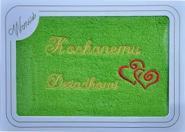 recznik-70x140-haft-kochanemu-dziadkowi-prezent-dzien-dziadka