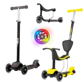 hulajnoga-trojkolowa-led-scooter-little-star-zolta-milly-mally
