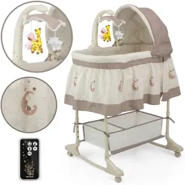 kolyska-z-pilotem-lozeczko-bujak-3w1-z-materacem-sweet-melody-milly-mally