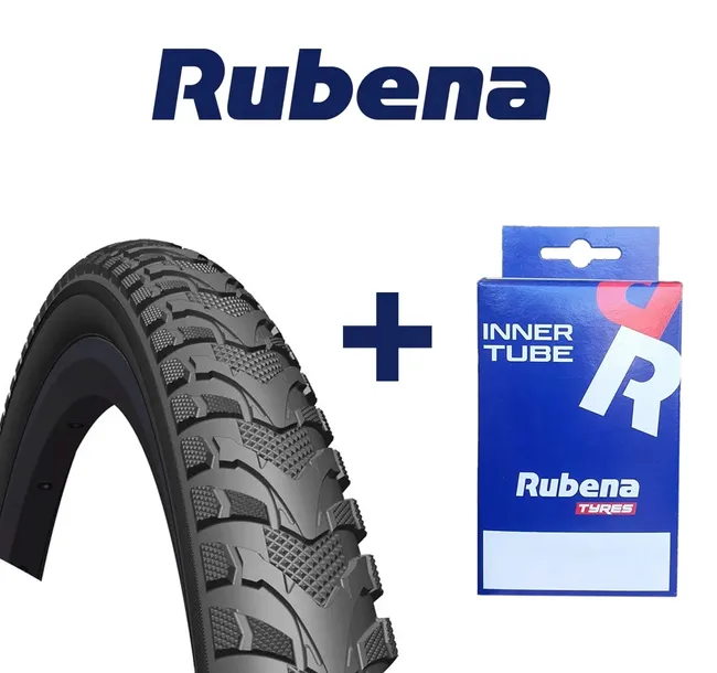 Zestaw OPONA + DĘTKA rowerowa Rubena DART V67 24x1,95 / 50-507