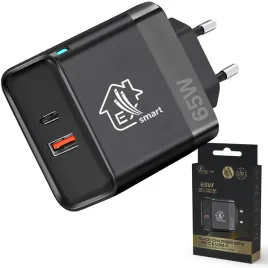 extralink-smart-life-fast-charger-65w-gan-ladowarka-usb-c-usb-a
