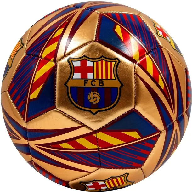 Piłka nożna rekreacyjna Fc Barcelona Pitch Gold r. 5