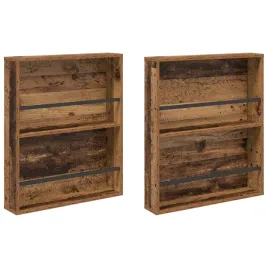 regal-na-gazety-z-polka-2-szt-stare-drewno-60-x-12-x-70-cm