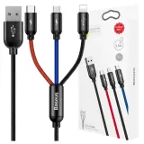 kabel-usb-baseus-3w1-usb-c-lightning-micro-35a-03m-czarny