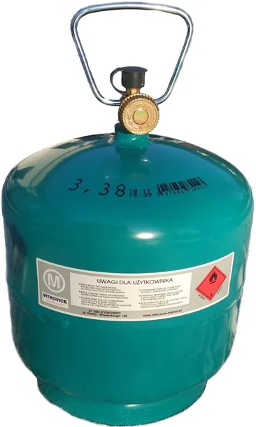 BUTLA turystyczna GAZOWA 3 kg LPG propan-butan Vitkovice Milmet