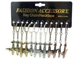 brelok-samolot-metalowy-12szt