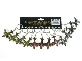 brelok-samolot-metalowy-12szt