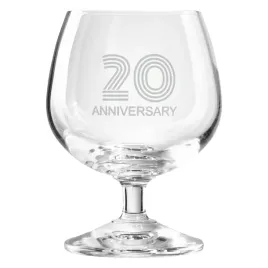 zdobiony-kieliszek-krosno-z-napisem-20-anniversary-na-20-rocznice-230-ml