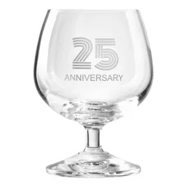 zdobiony-kieliszek-krosno-z-napisem-25-anniversary-na-25-rocznice-230-ml