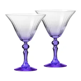 cieniowane-kieliszki-krosno-do-martini-bubble-z-fioletowa-nozka-170-ml-2szt