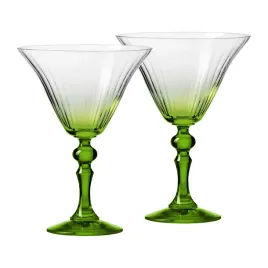 cieniowane-kieliszki-krosno-do-martini-bubble-z-zielona-nozka-170-ml-2szt