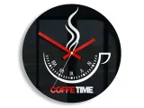 zegar-scienny-coffee-time-ii-black