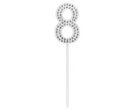 srebrny-piker-diamentowy-na-tort-cyfra-8-dekoracja-25-x-105-cm